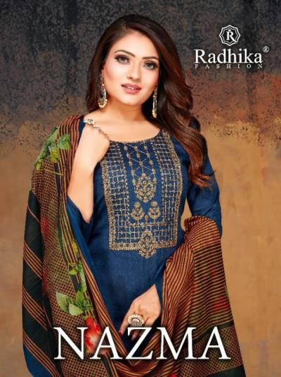 Nazma By Azara Fancy Cotton Summer Wear Salwar Kameez Collection